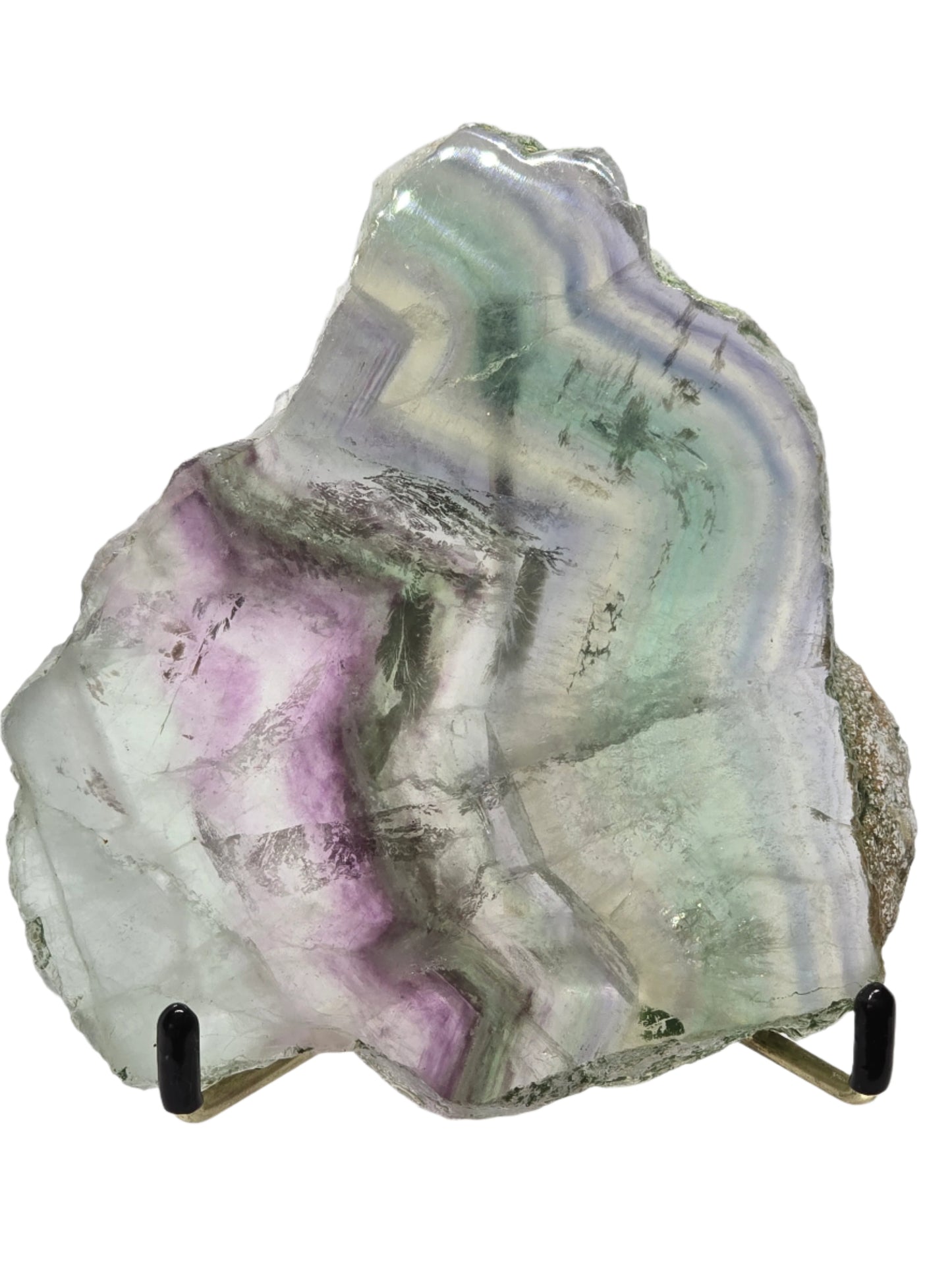RAINBOW FLUORITE SLAB #5