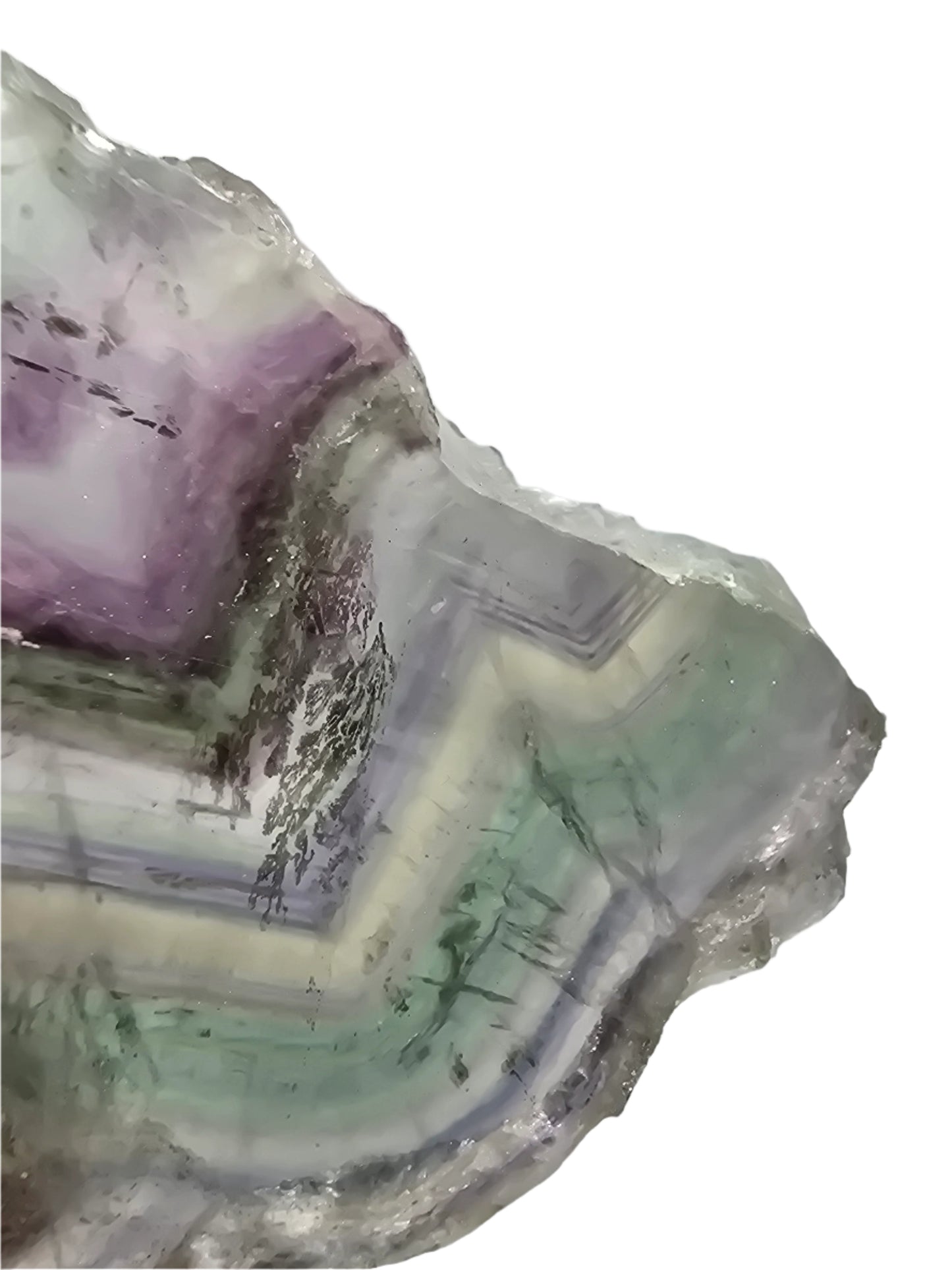 RAINBOW FLUORITE SLAB #5