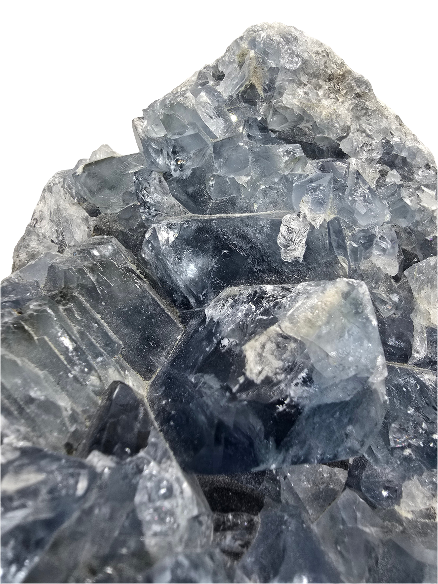 CELESTITE CLUSTER DECOR SPECIMEN