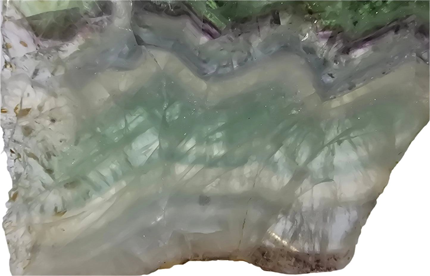 RAINBOW FLUORITE SLAB #8